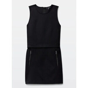 ARITZIA Talula Verona Dress Black Shift XS A Line Sleeveless